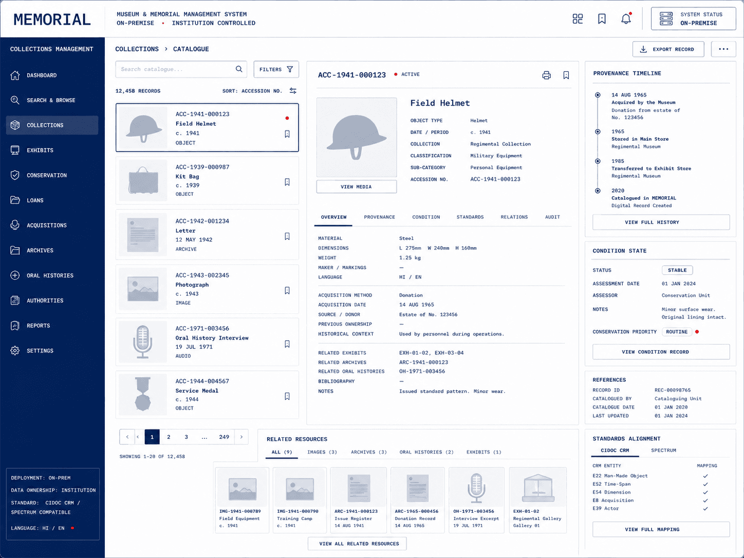 Collections Management