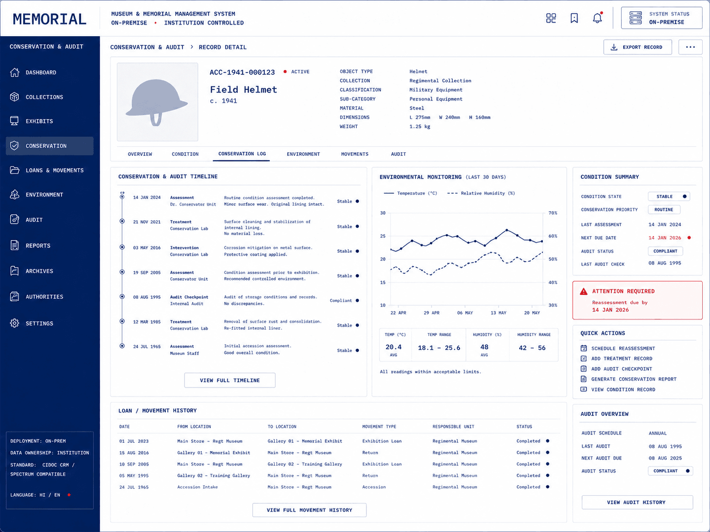 Conservation & Audit